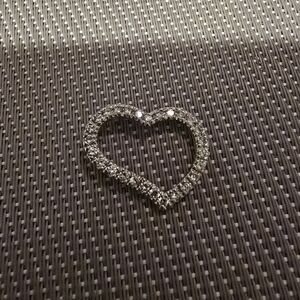 Silver Heart-Shaped Pendant